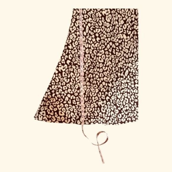 Jessica Howard Petite Women’s Long Sleeve Animal Print Midi Dress Size 8P - Picture 4 of 12